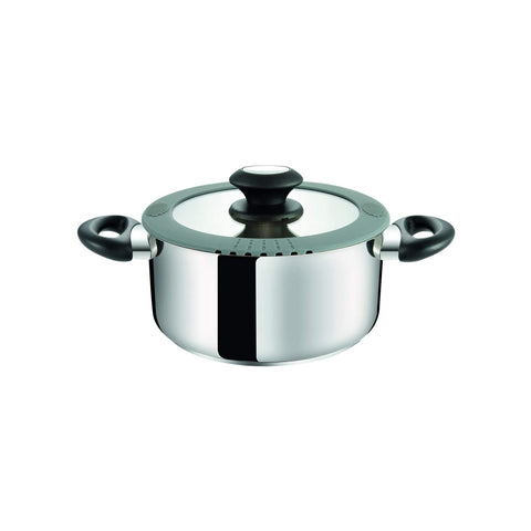 Casserole avec couvercle D. 20cm 3l