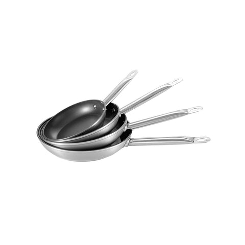 Koekenpan met antiaanbaklaag en lange steel Ø 28 cm