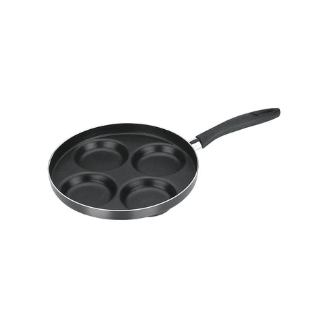 Antiaanbakpan met 4 vormen, 24 cm