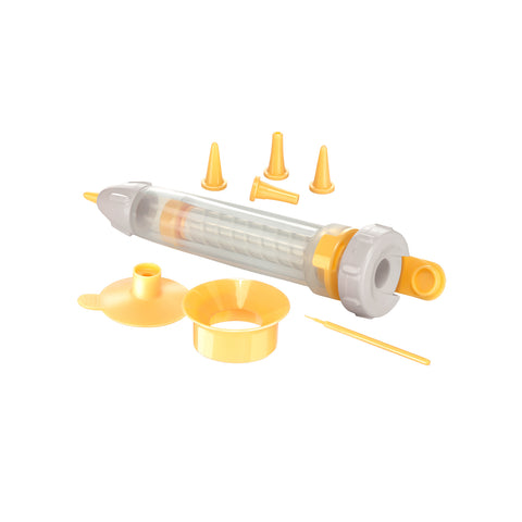 Stylo de décoration pour pâtisseries avec 5 embouts