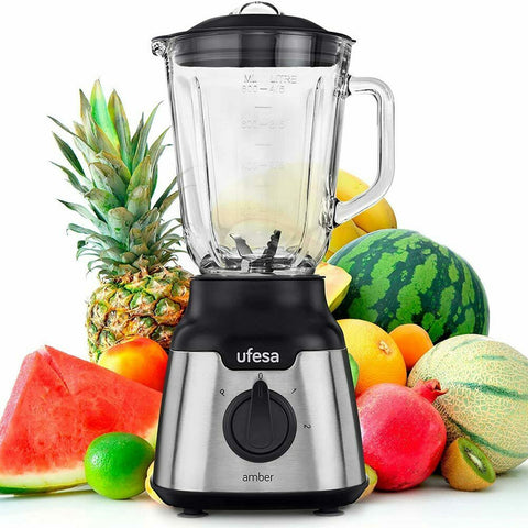 Blender en acier avec carafe de 0,8l 1500w