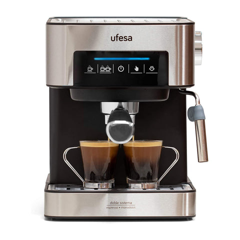Espressomachine voor koffiepads en gemalen koffie