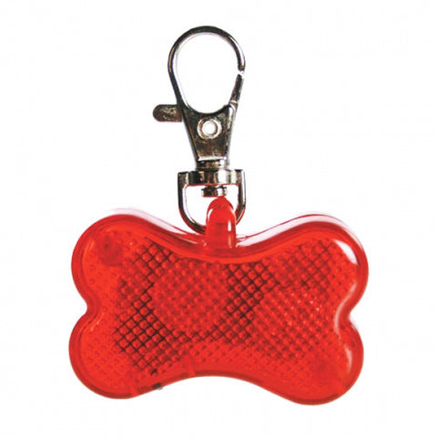 Plaque lumineuse à LED pour collier de chien