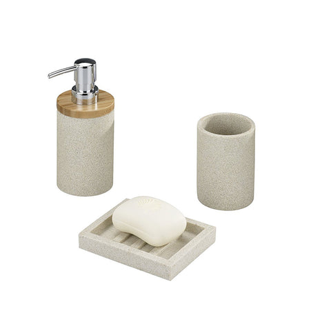 Badkameraccessoireset van polystone Vico