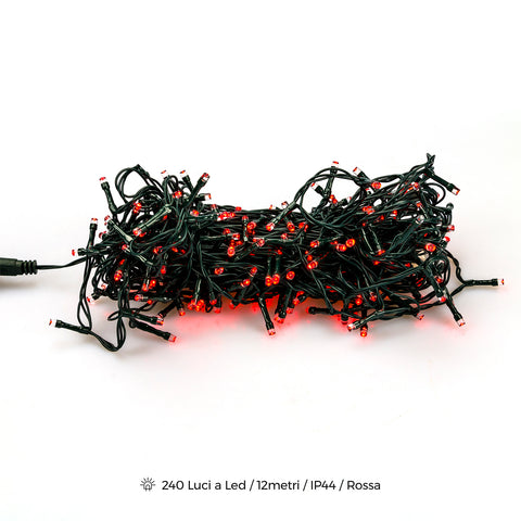 Lichtketting met 240 ledlampjes IP44