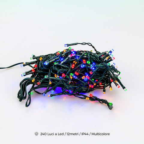 Lichtketting met 240 ledlampjes IP44