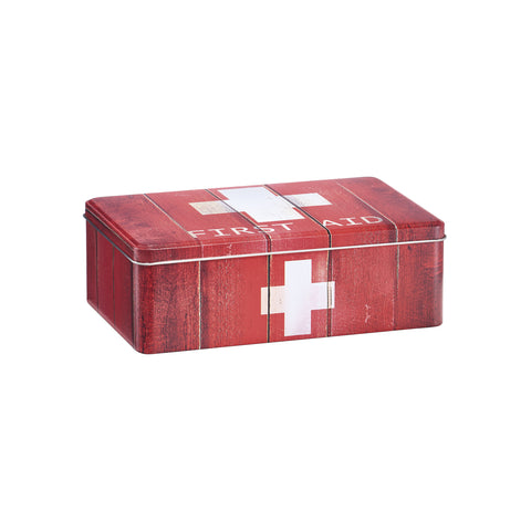 Organiseur à médicaments en métal 20x13x6,8cm
