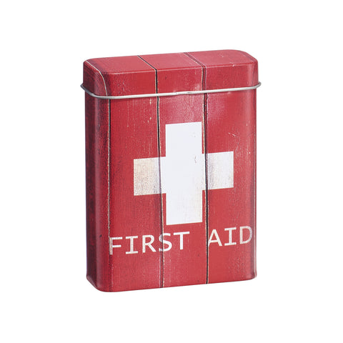 Metalen medicijnorganizer 7,1x2,8x9,4 cm