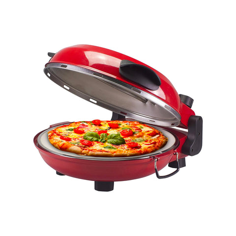 Four électrique à pizza avec thermostat et minuteur 1200w