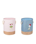 immagine-2-wenko-cesta-kids-per-il-bucato-63l-con-stampa-giraffa-e-2-manici-in-corda-rosa-ean-4008838364505