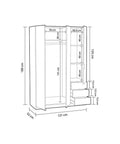 immagine-3-habitdesign-armadio-a-3-ante-e-3-cassetti-180x121x52cm-ean-8423490261980