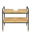immagine-4-wenko-scaffale-in-metallo-e-bamboo-con-2-ripiani-h-60cm-ean-4008838386965