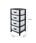 immagine-5-belli-e-forti-cassettiera-futura-a-4-cassetti-nero-ean-8001499012125